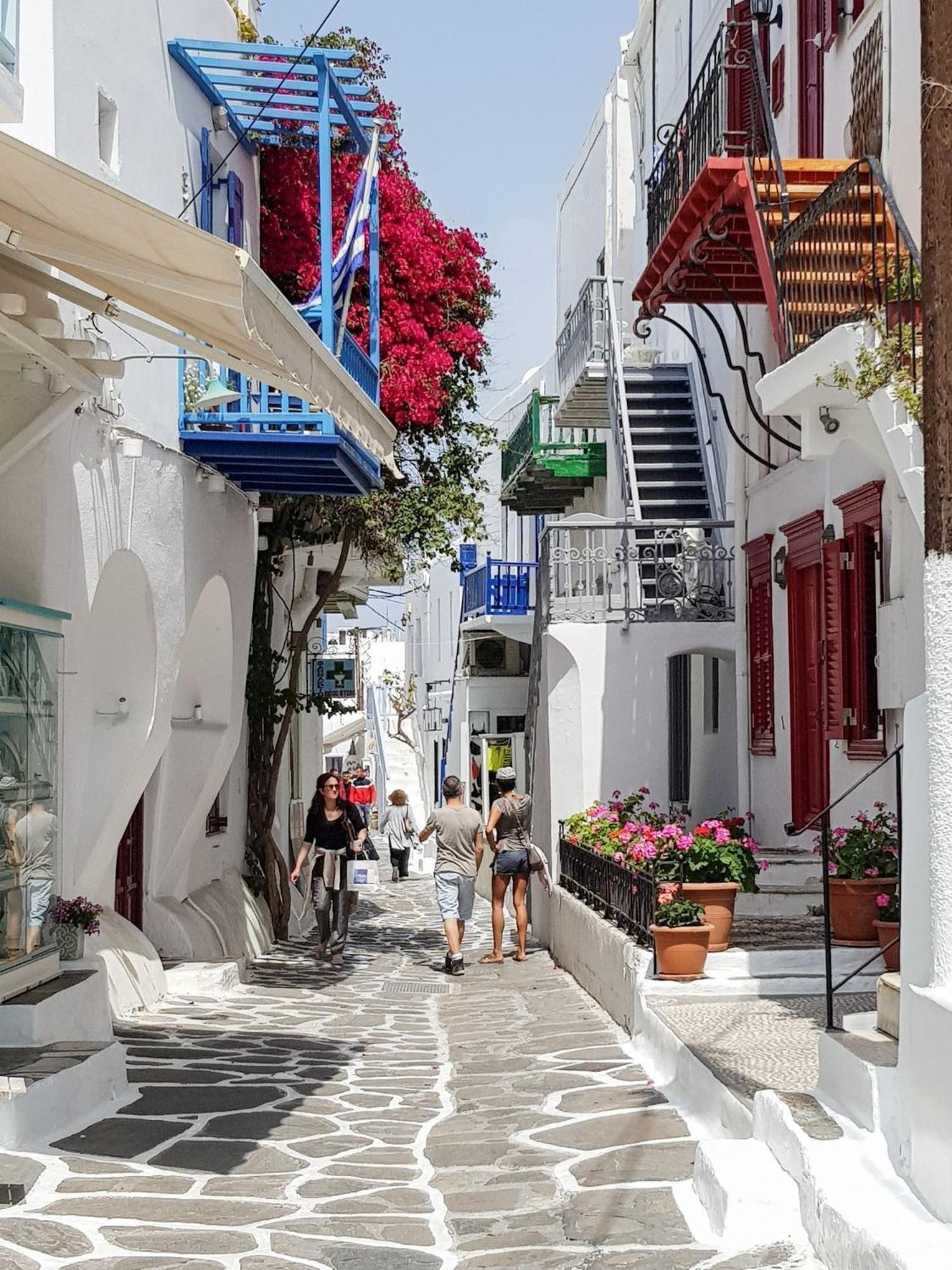 Aniko Suites White Alley Mykonos Town Eksteriør bilde